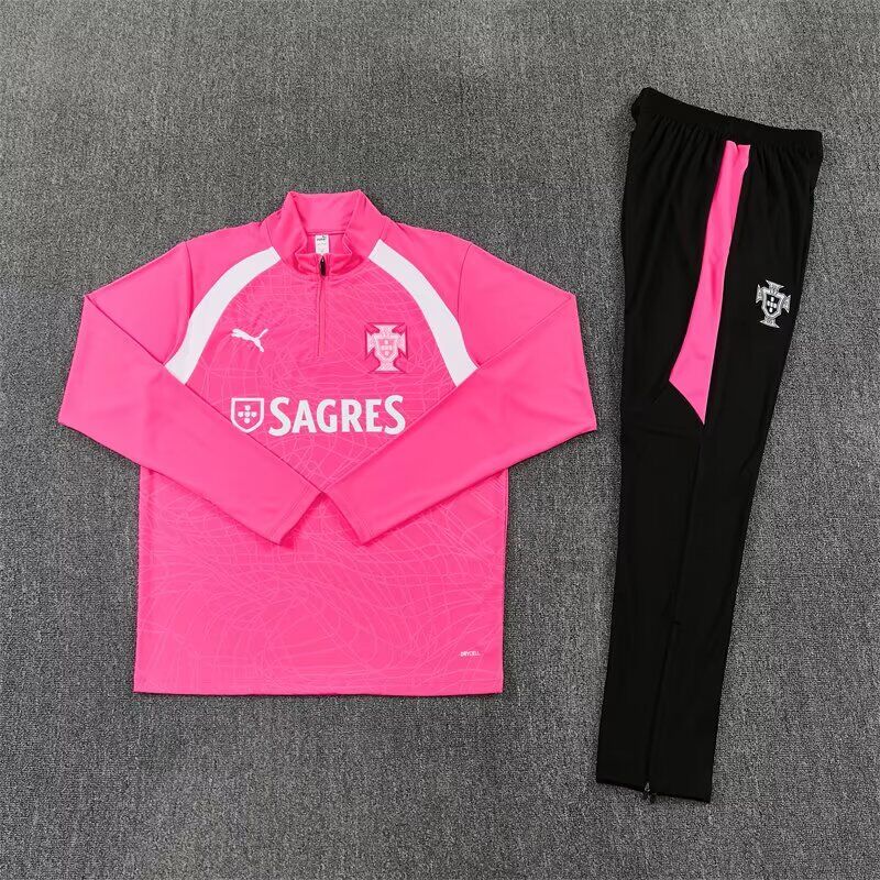 AAA Quality Portugal 26/27 Tracksuit - Pink